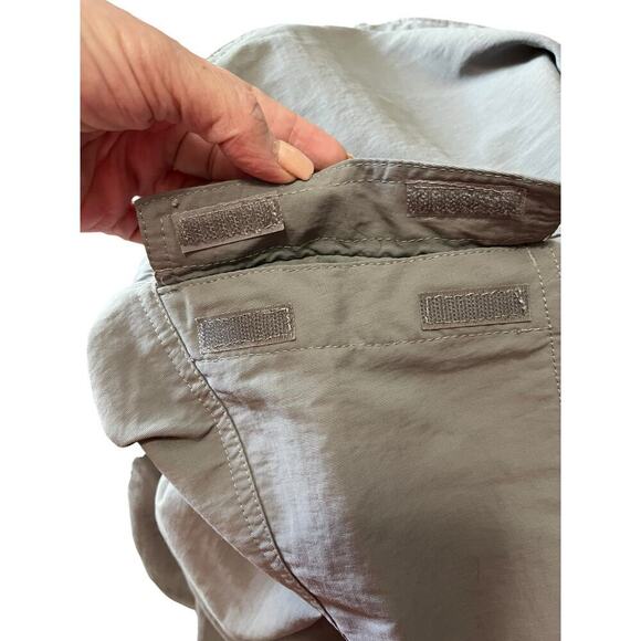 The North Face Convertible Cargo Pants Ladies Size 12 Gray - Picture 11 of 11